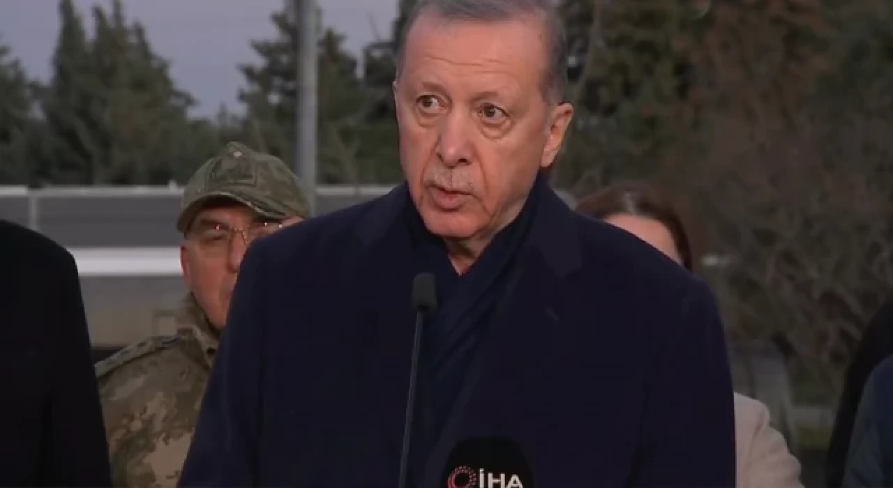 Erdoğan: Bazı namussuz kişiler ‘Hatay'da asker, jandarma, polis göremedik’ gibi yalan yanlış iftiralar atıyorlar