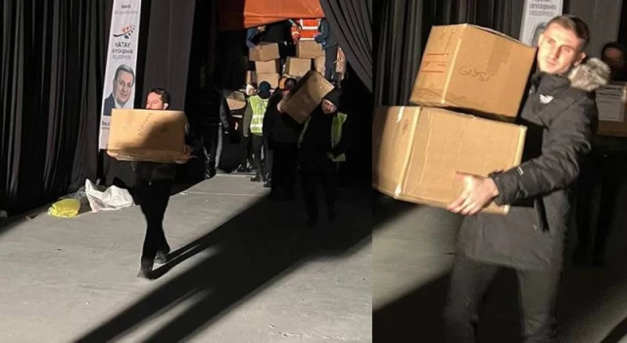 Kerem Aktürkoğlu ve Erden Timur Hatay’da