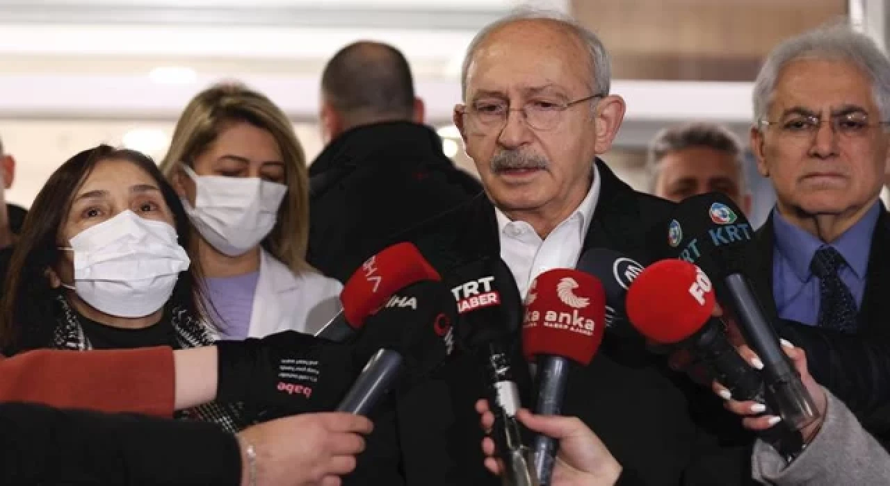 Kılıçdaroğlu, Ankara’ya getirilen depremzedeleri ziyaret etti