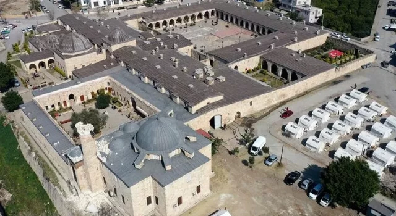 Mimar Sinan'ın Hatay'da 449 yıl önce inşa ettiği külliye depremzedelere açıldı