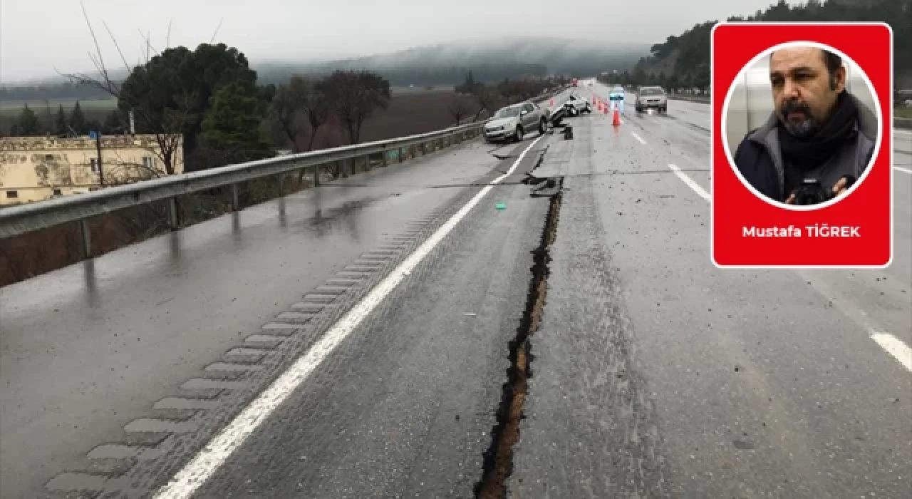 Yol; yapılırken siyaset, çökerken vatan millet!