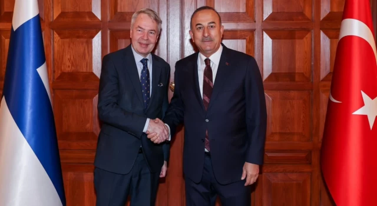 Bakan Çavuşoğlu, Finlandiya Dışişleri Bakanı'yla görüştü