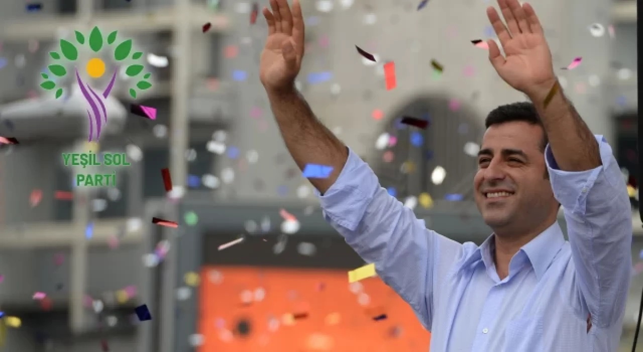 Demirtaş'tan 'Yeşil Sol Parti' paylaşımı: Bilmeyen kalmasın