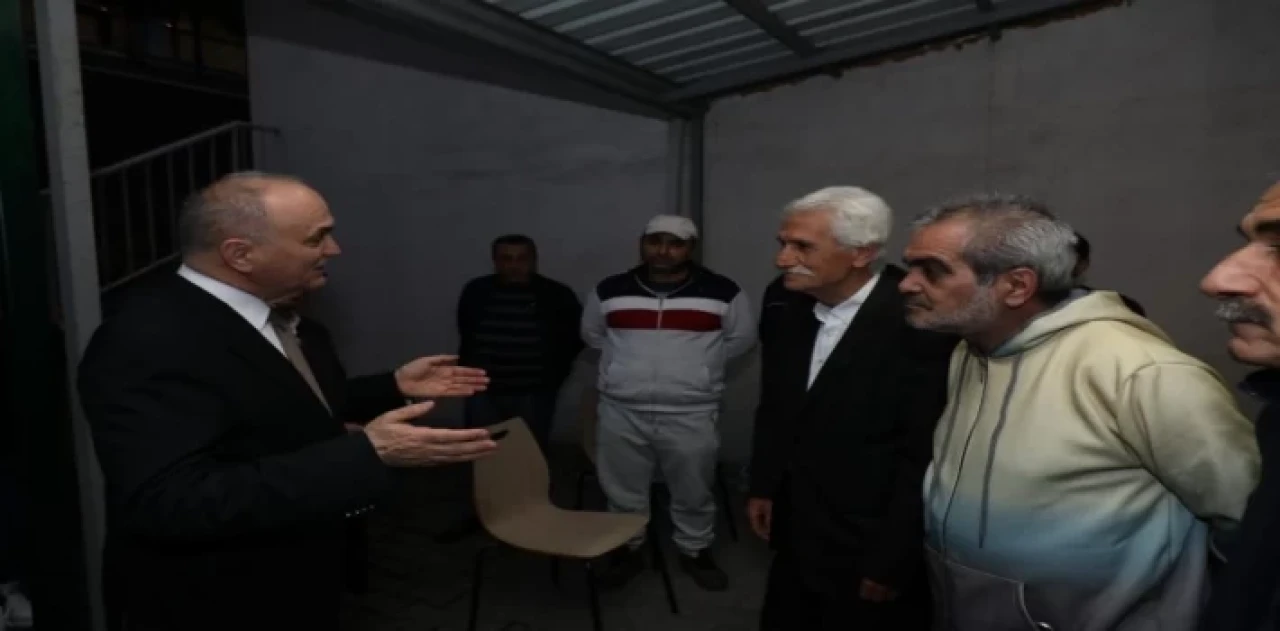 Düzce’ye gelen depremzedelere ziyaret