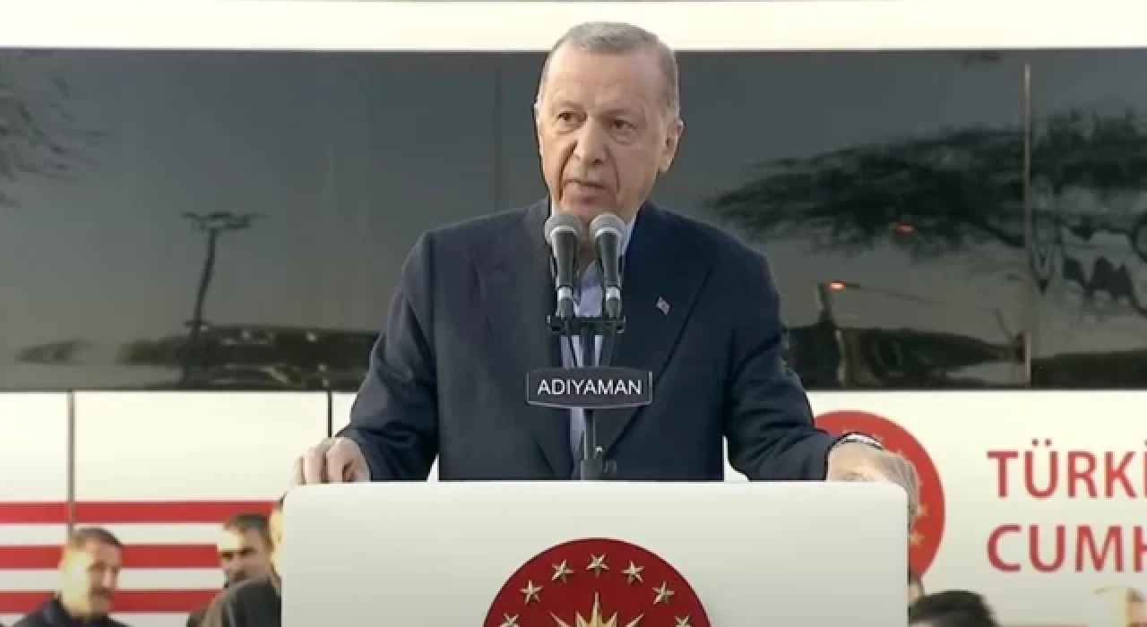 Erdoğan: Adıyaman'da inşa edeceğimiz konut sayısı yaklaşık 50 bini bulacak