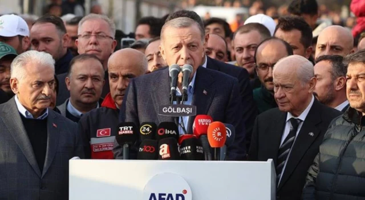 Erdoğan: Cumhurbaşkanlığı bünyesinde Afet Kurulu kurulacak