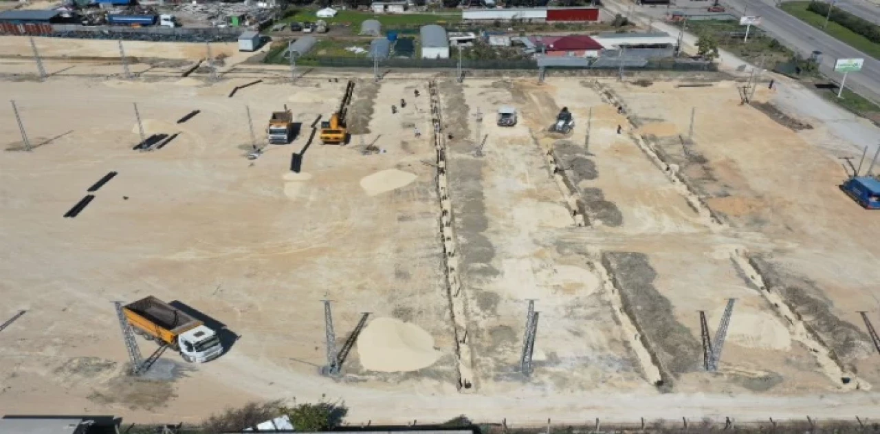 Hatay’da ikinci konteyner kentin altyapısı tamamlandı