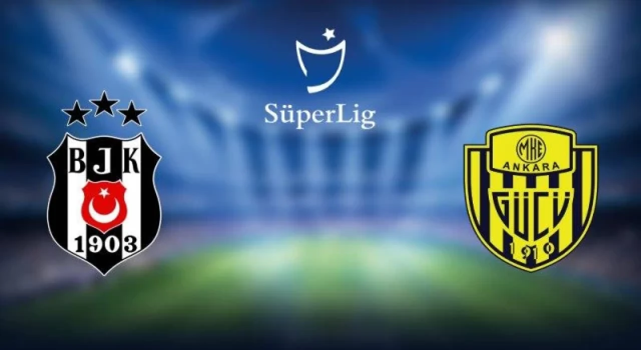 İlk yarı sonucu: Beşiktaş 1-0 MKE Ankaragücü