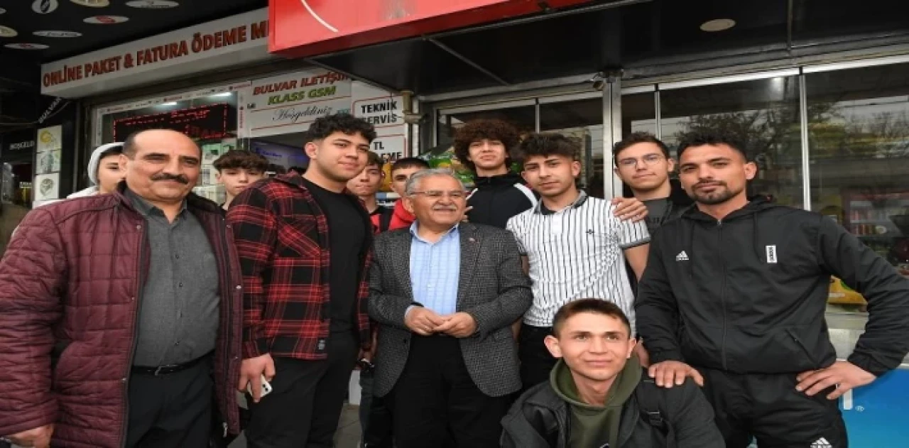 Kayseri Düvenönü esnafı Büyükkılıç’ı ağırladı