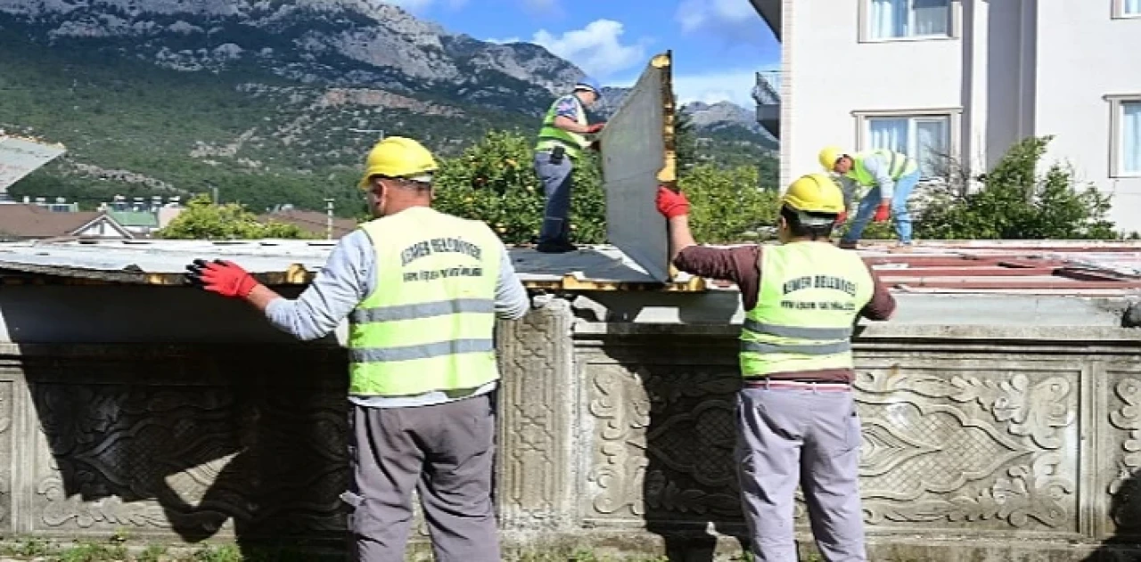 Kemer’de kaçak yapılaşmaya taviz yok