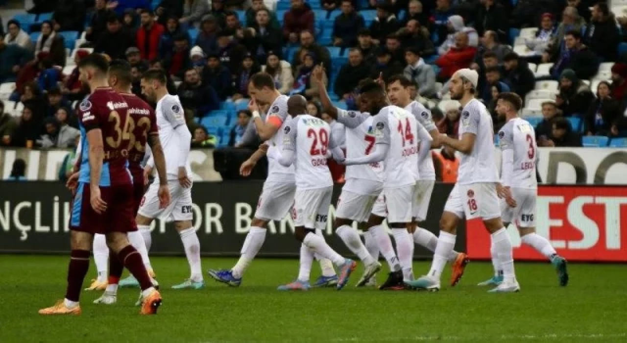 Maç sonucu: Trabzonspor 1-2 Ümraniyespor