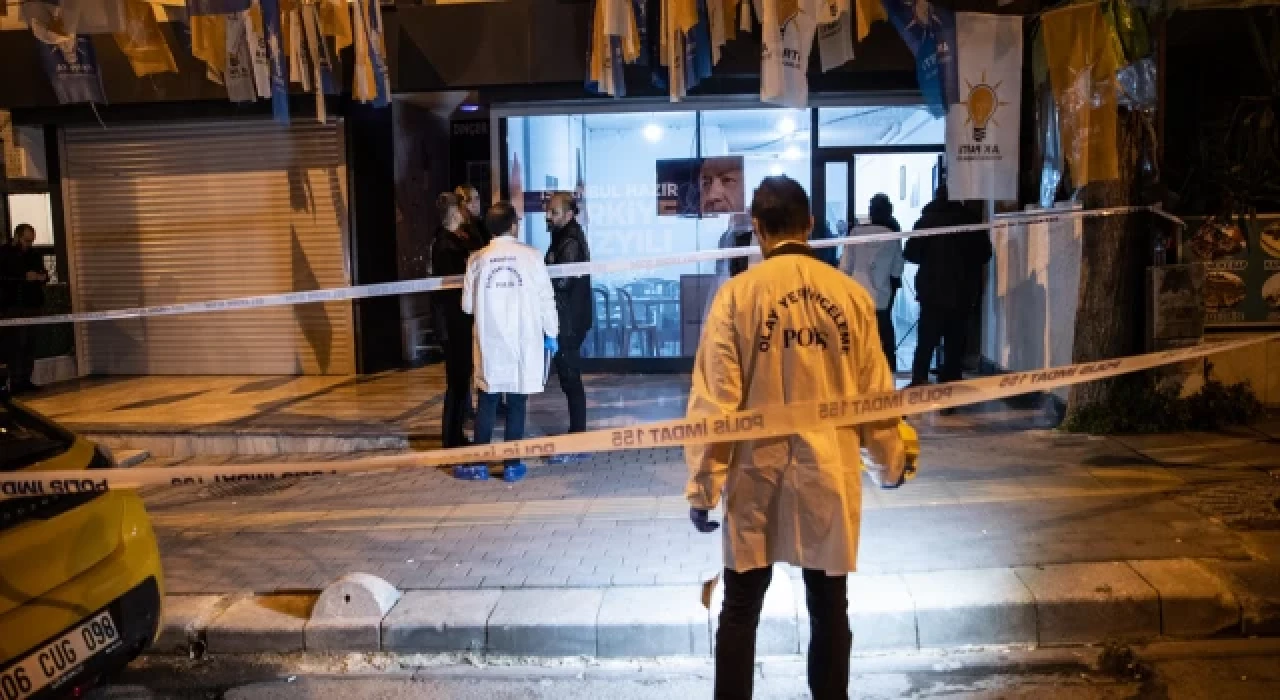 AK Parti seçim irtibat bürosuna saldırıya ilişkin 2 gözaltı