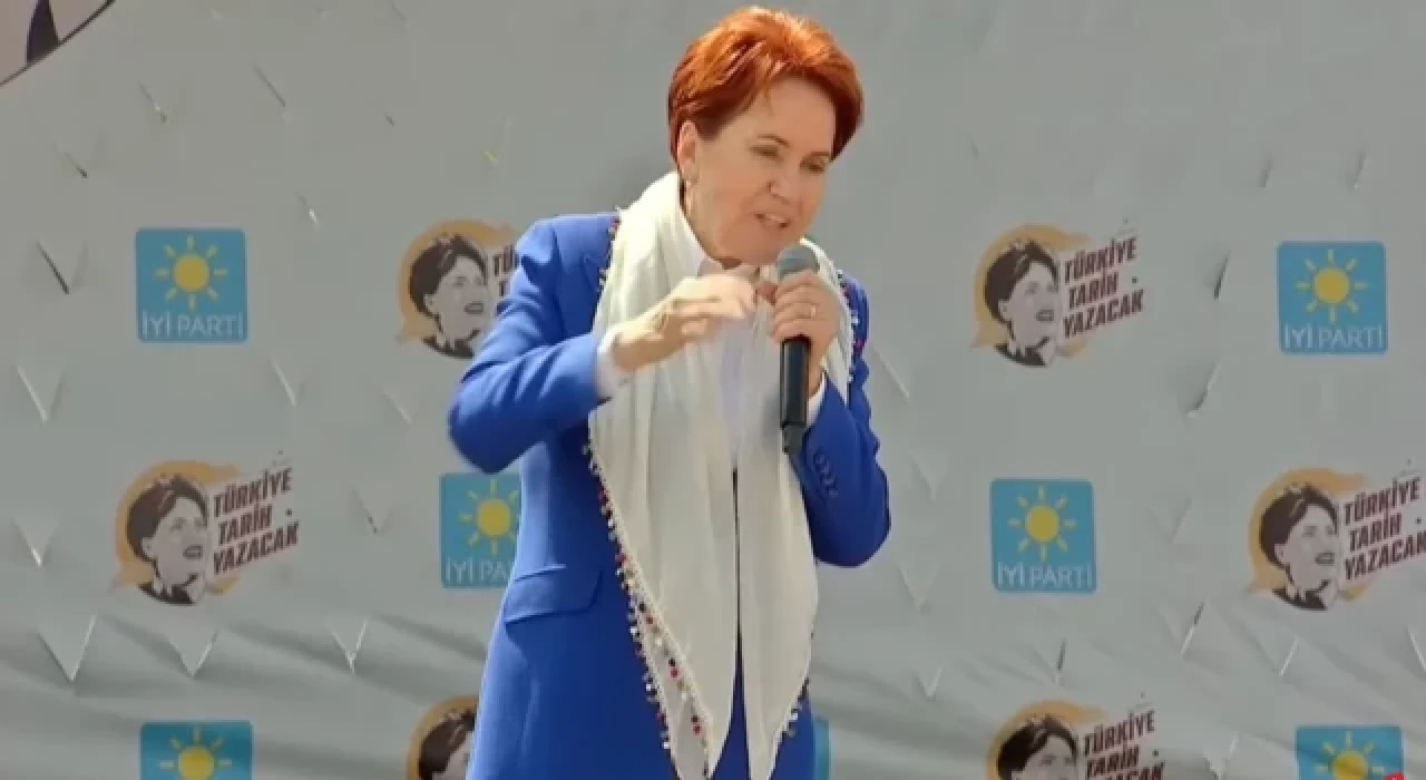 Akşener: Bir oyunuz Kemal’e, bir oyunuz da Meral’e
