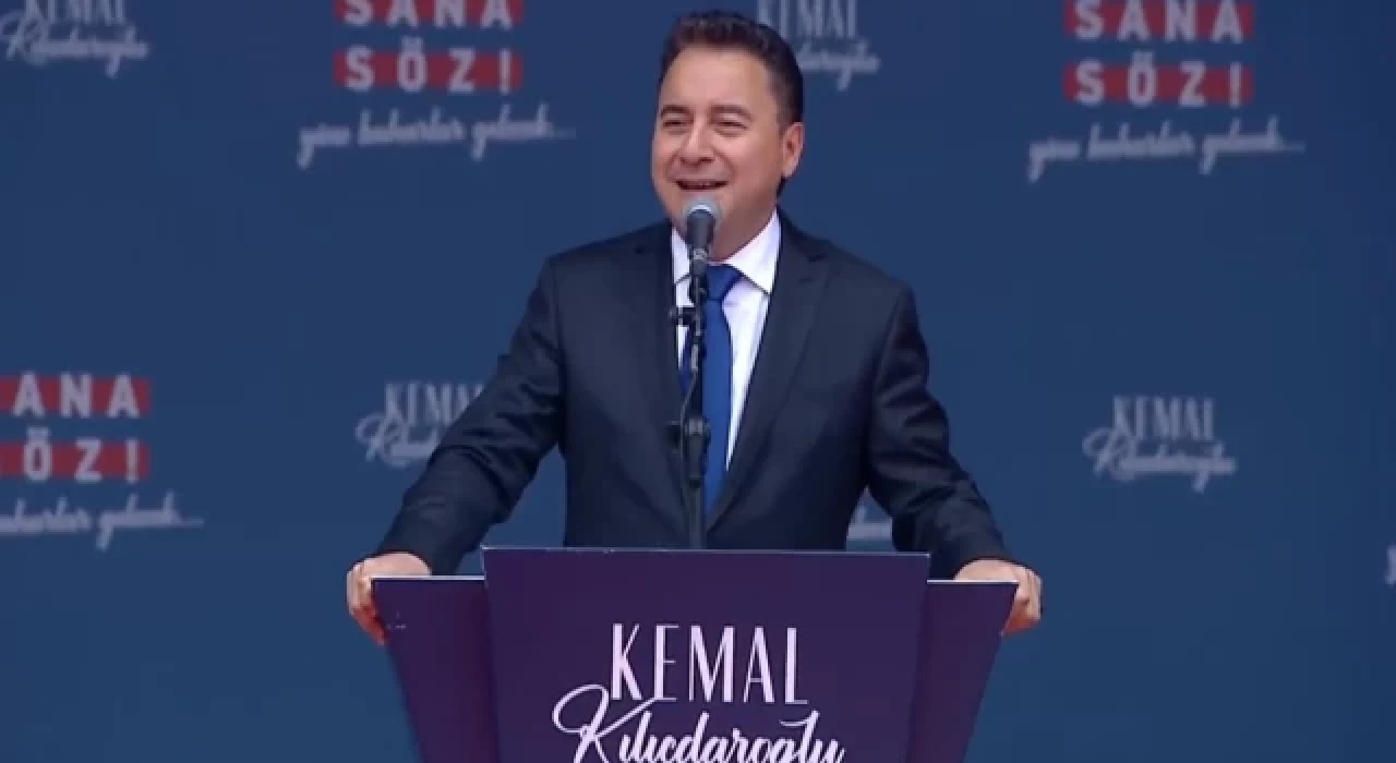 Ali Babacan: Seçime kalmış 20 gün 20 senedir yapmadıklarını 20 güne sığdırmaya çalışıyorlar