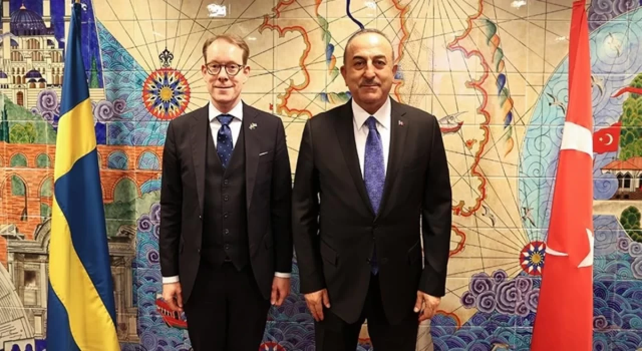 Çavuşoğlu, İsveçli mevkidaşı Bilström ile görüştü