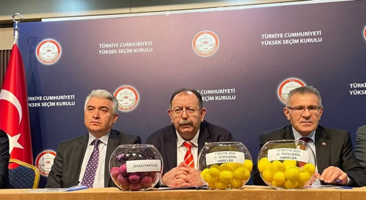 Adayların TRT’de gerçekleşecek propaganda sırası belli oldu