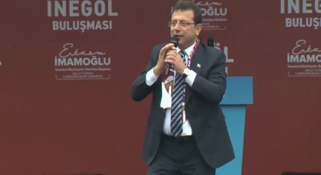 İmamoğlu: 'Milletin iktidarının Millet İttifakı olduğunu görmek için İstanbul'a bakın'