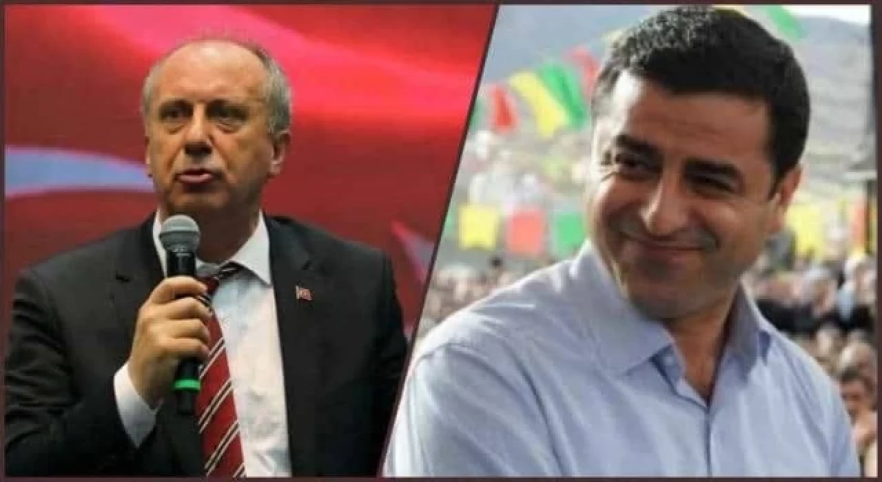 İnce’den Demirtaş’a: Gezi olaylarında, 2010 referandumunda neredeydin; açılım sürecinde AKP’nin ortağıydın