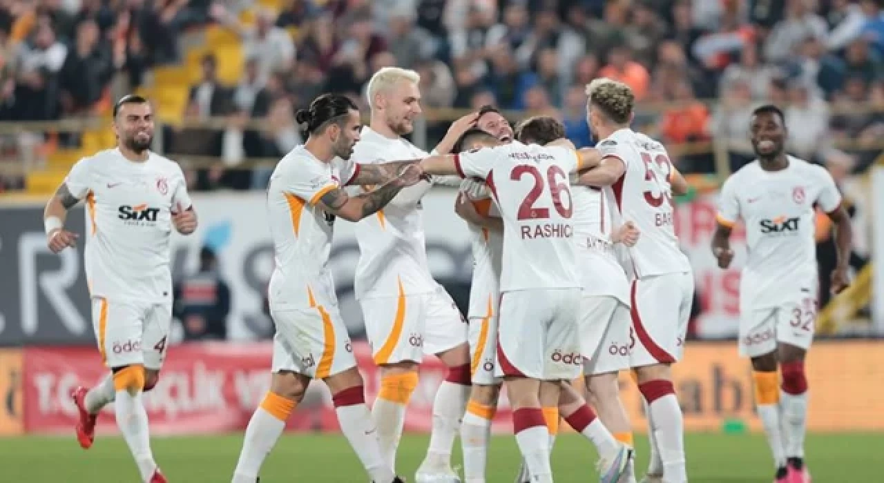 Maç sonucu: Alanyaspor 1-4 Galatasaray