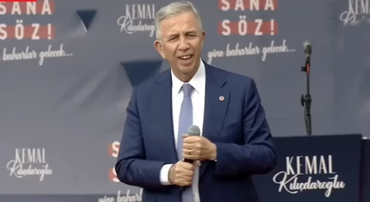 Mansur Yavaş: Beka mülteciler, işsizlik, pahalılık nedeniyle tehlikede