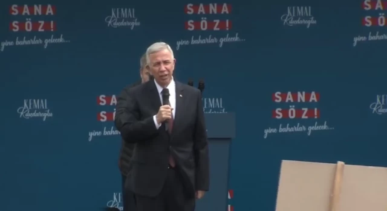 Mansur Yavaş: Ankara'da 200 bin aileye 16-17 aydır et parası yatırıyoruz