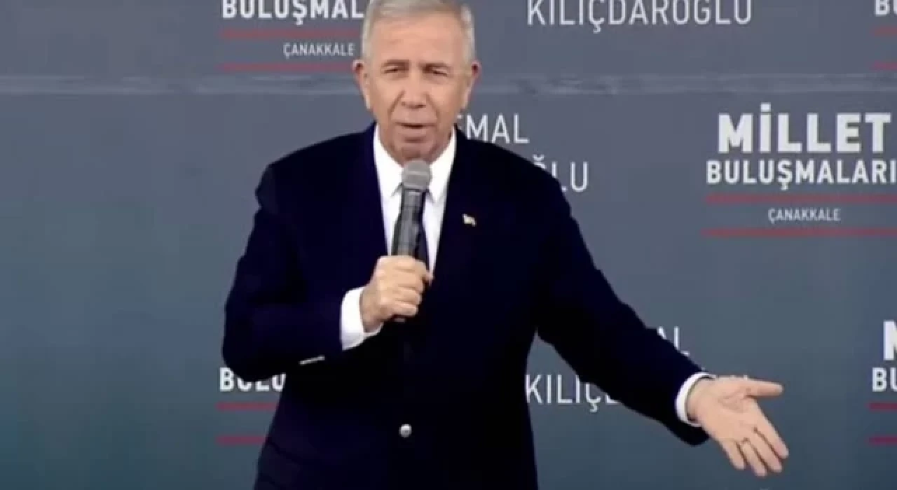 Mansur Yavaş: Her seçim kendileri gibi düşünmeyenleri terörist diye itham ettiler