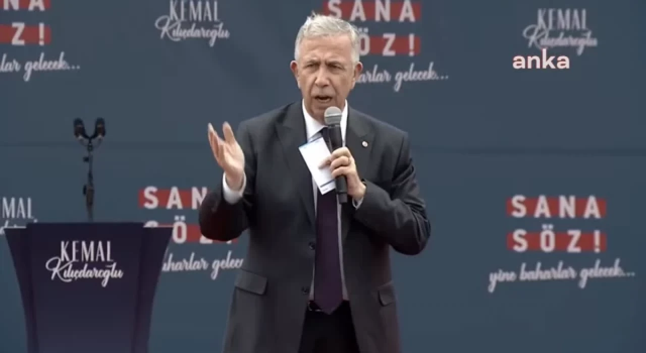 Mansur Yavaş: İktidarda kalmak için her şeyi yapıyorlar