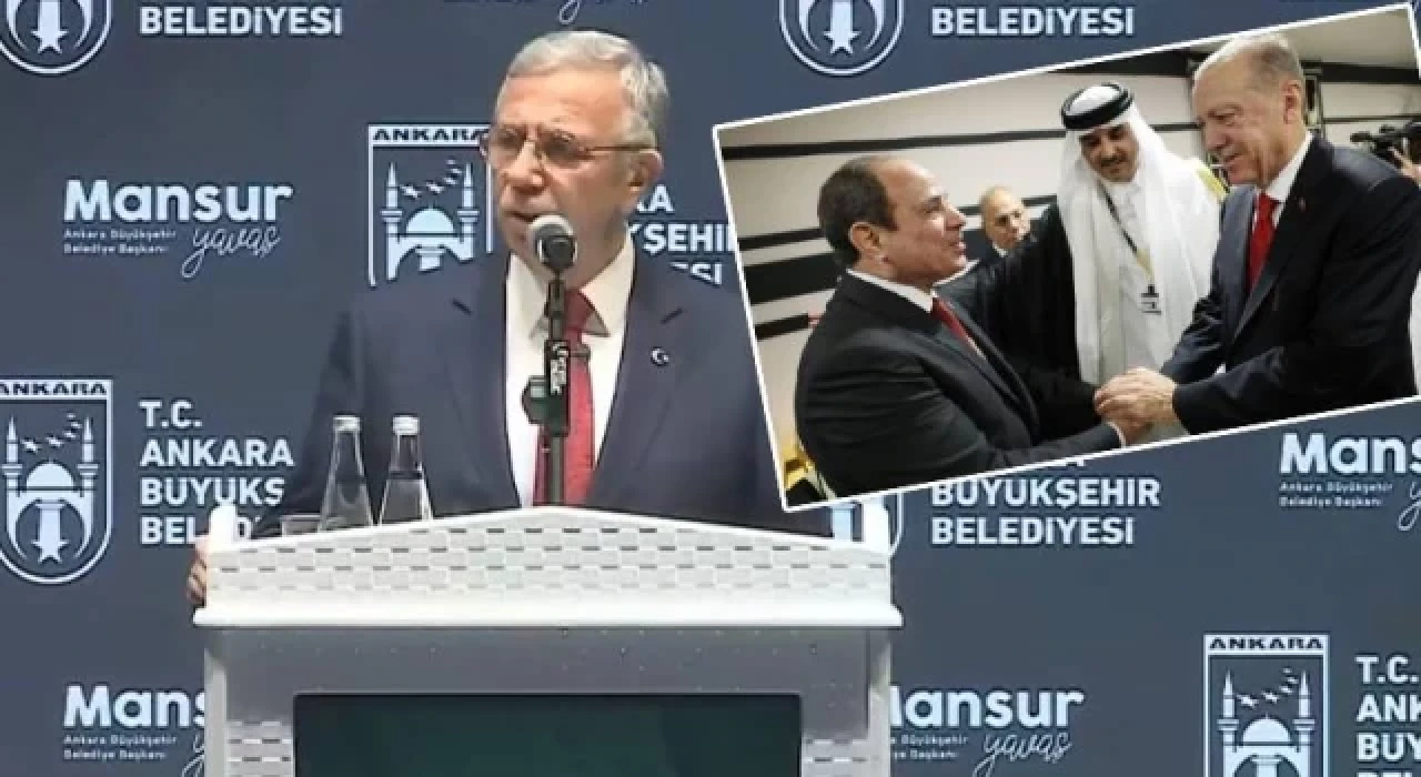 Mansur Yavaş: İstanbul kaybedilirse ’Mekke düşer’ dediler; ne Mekke düştü, ne beka sorunumuz oldu, kendisi de Mursi’den vazgeçip Sisi ile el sıkıştı