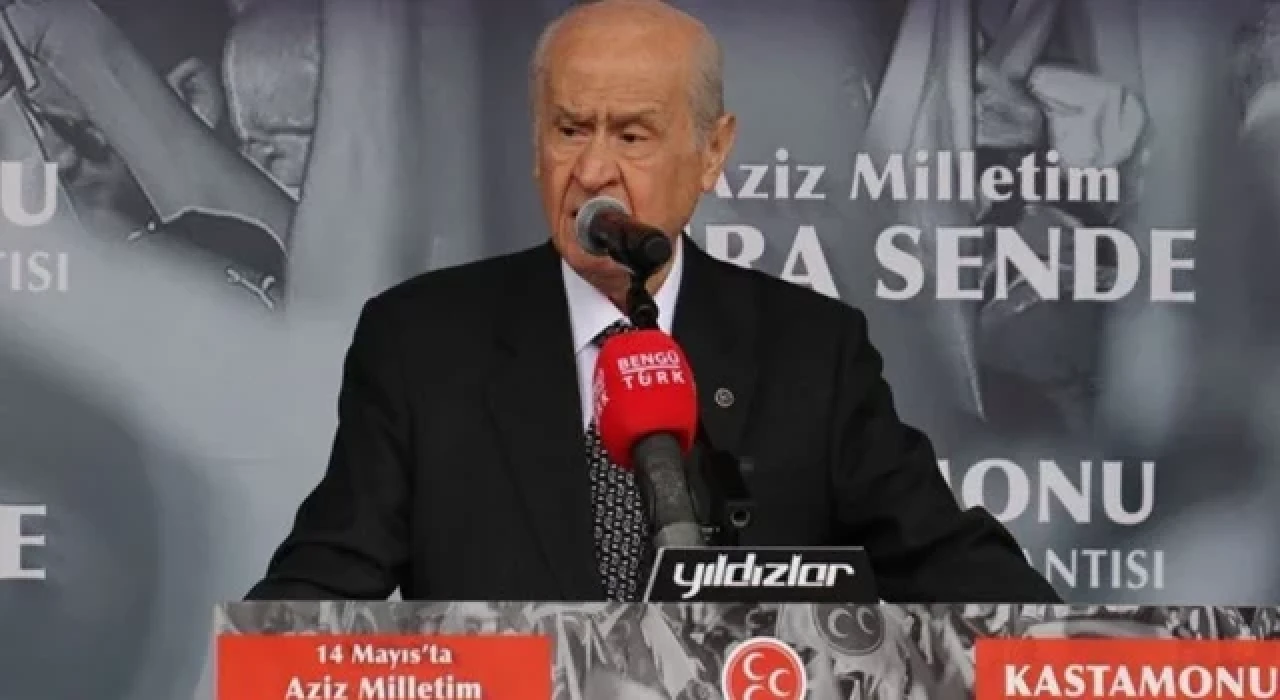 MHP Genel Başkanı Bahçeli, Kastamonu’da konuştu