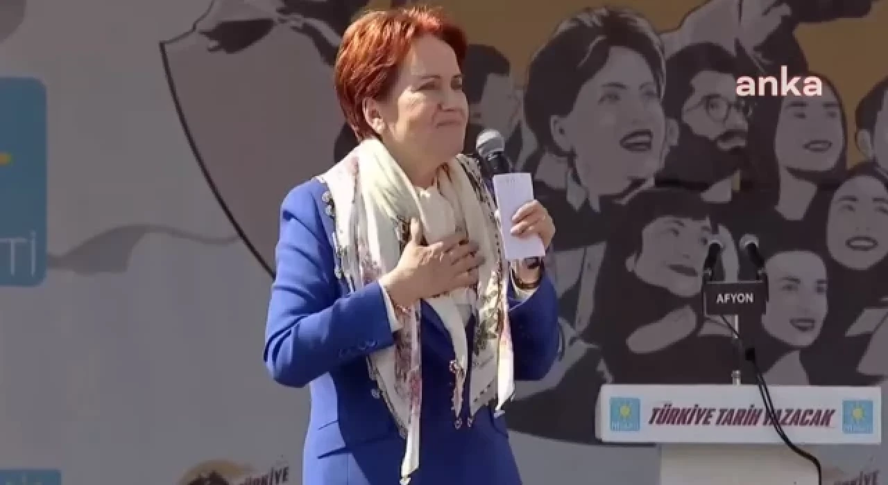 Akşener: Ben PKK'lıysam derhal beni tutuklayın şerefsizler