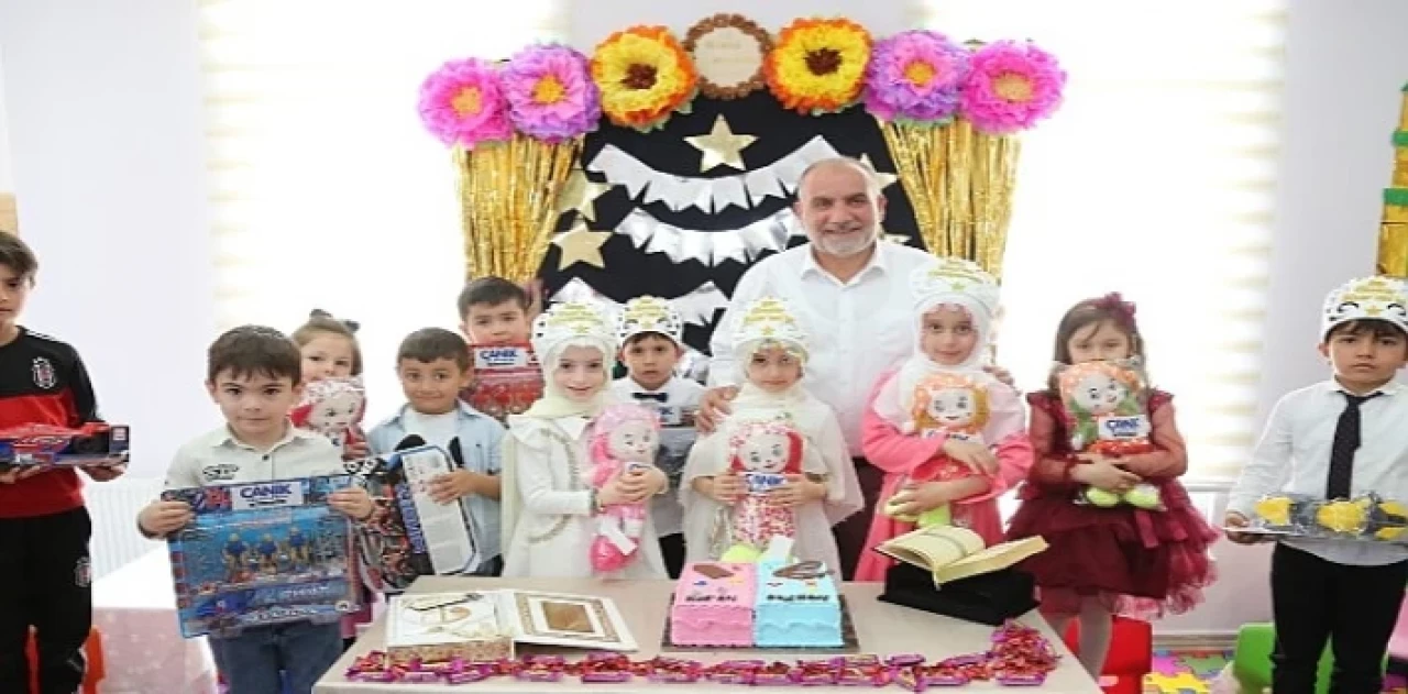 Canik’te Miniklerin Kur’an Sevinci