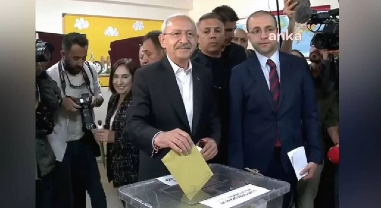 Cumhurbaşkanı adayı Kılıçdaroğlu oyunu kullandı