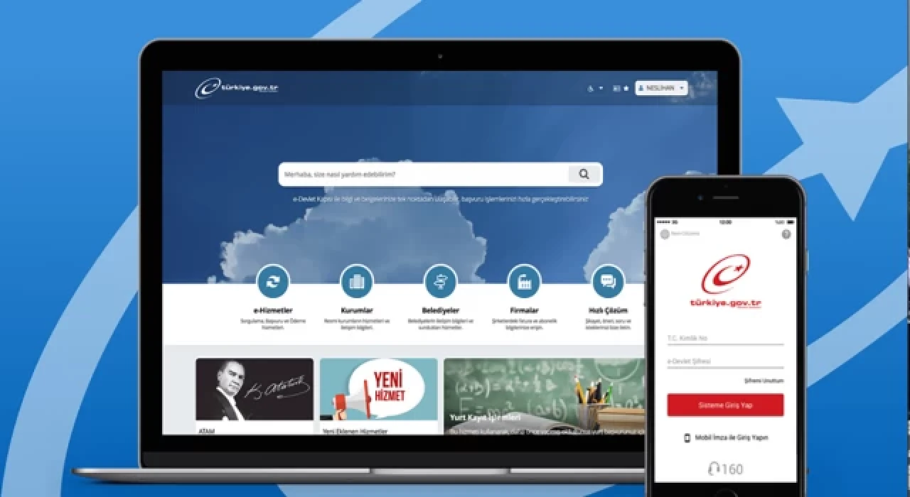 e-Devlet'e yeni hizmetler geliyor