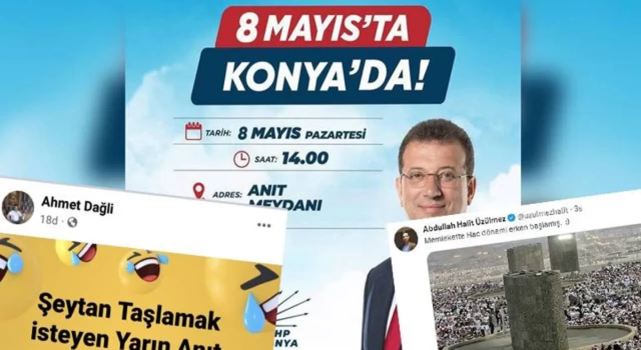 Ekrem İmamoğlu'nun Konya mitingini hedef gösteren iki Kızılay yöneticisi görevinden alındı