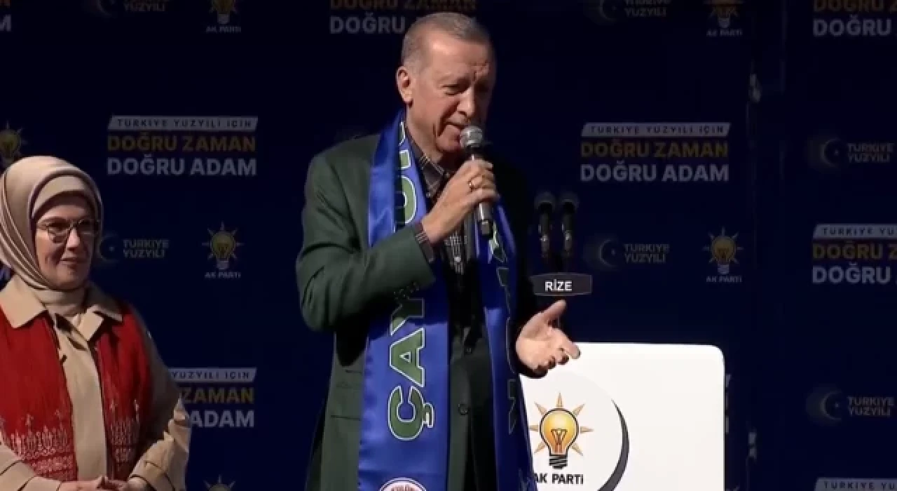 Erdoğan: 14 Mayıs Türkiye Yüzyılı'nın başlangıç noktası olacak