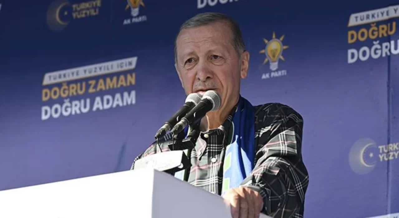 Erdoğan: Biz talimatımızı önce Allah'tan sonra milletten alıyoruz