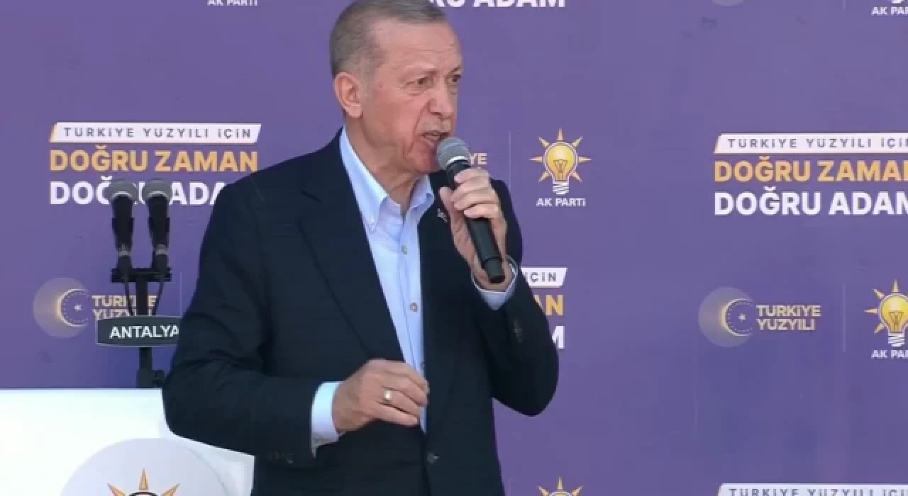 Erdoğan: Kılıçdaroğlu'nu cumhurbaşkanı adayı olarak karşımıza diken bir mekanizma var