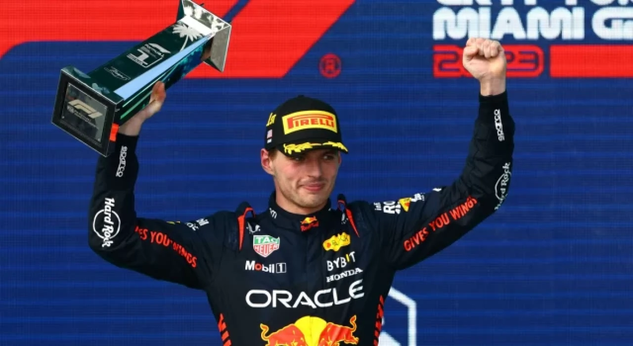 F1 Miami Grand Prix'sinin galibi Verstappen