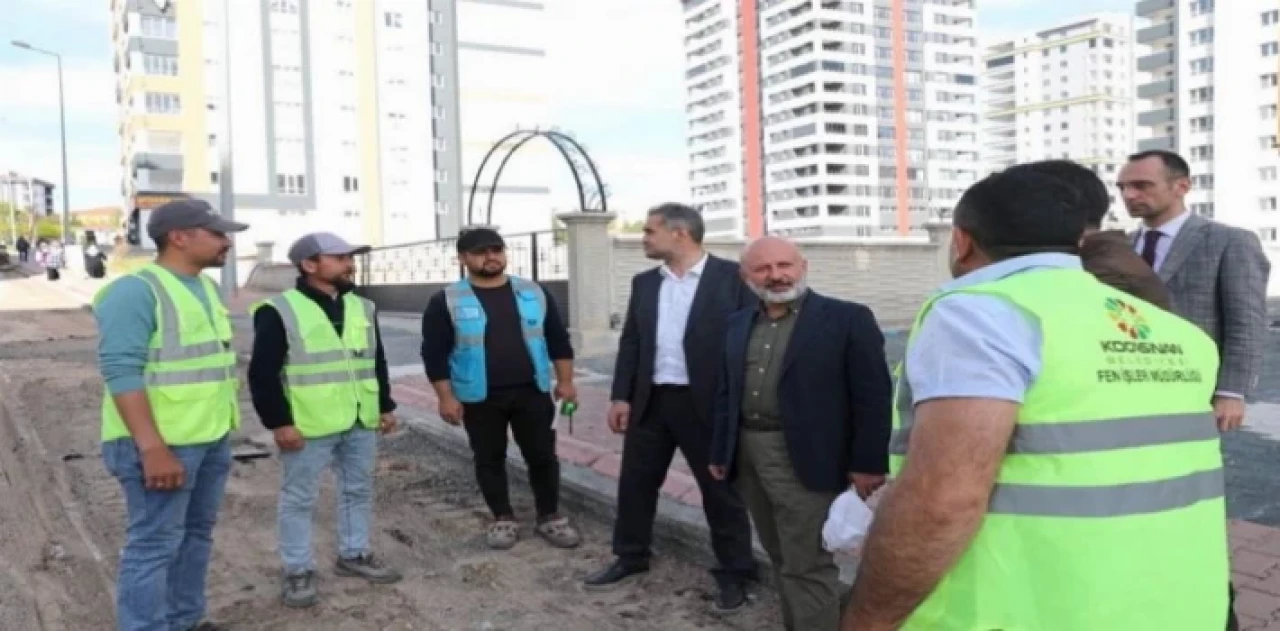 Kayseri Kocasinan’da asfalt mesaisi