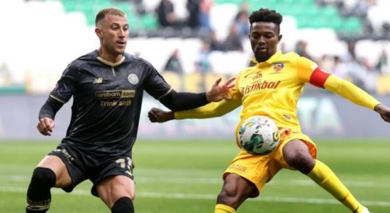 Konyaspor 2-2 Kayserispor