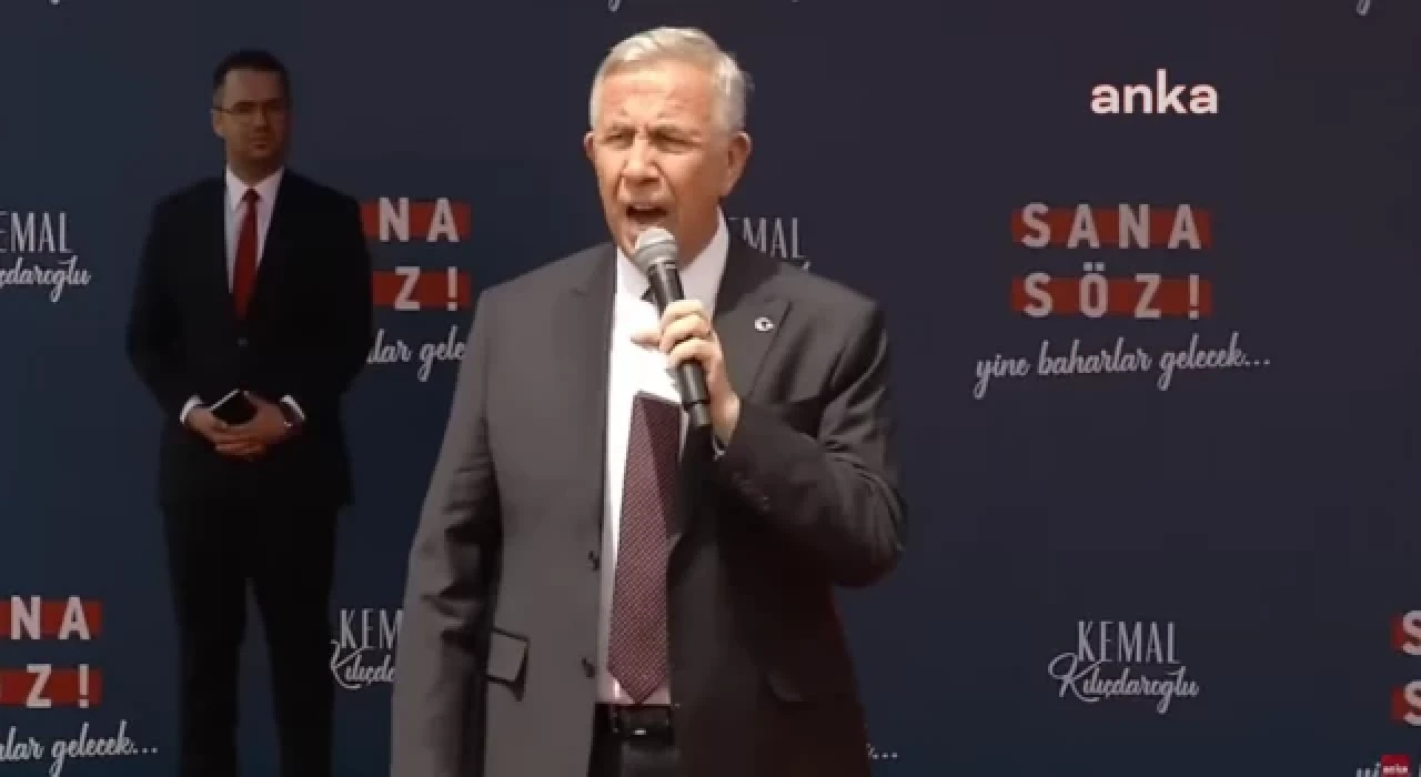 Mansur Yavaş: Toplumu dindar, dindar olmayan diye ayırıyorlar