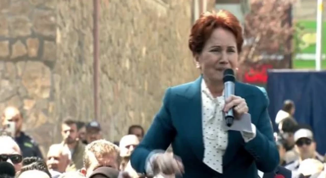 Meral Akşener: Sayın Erdoğan’ın sağ elinde Hizbullah var, sol elinde PKK var