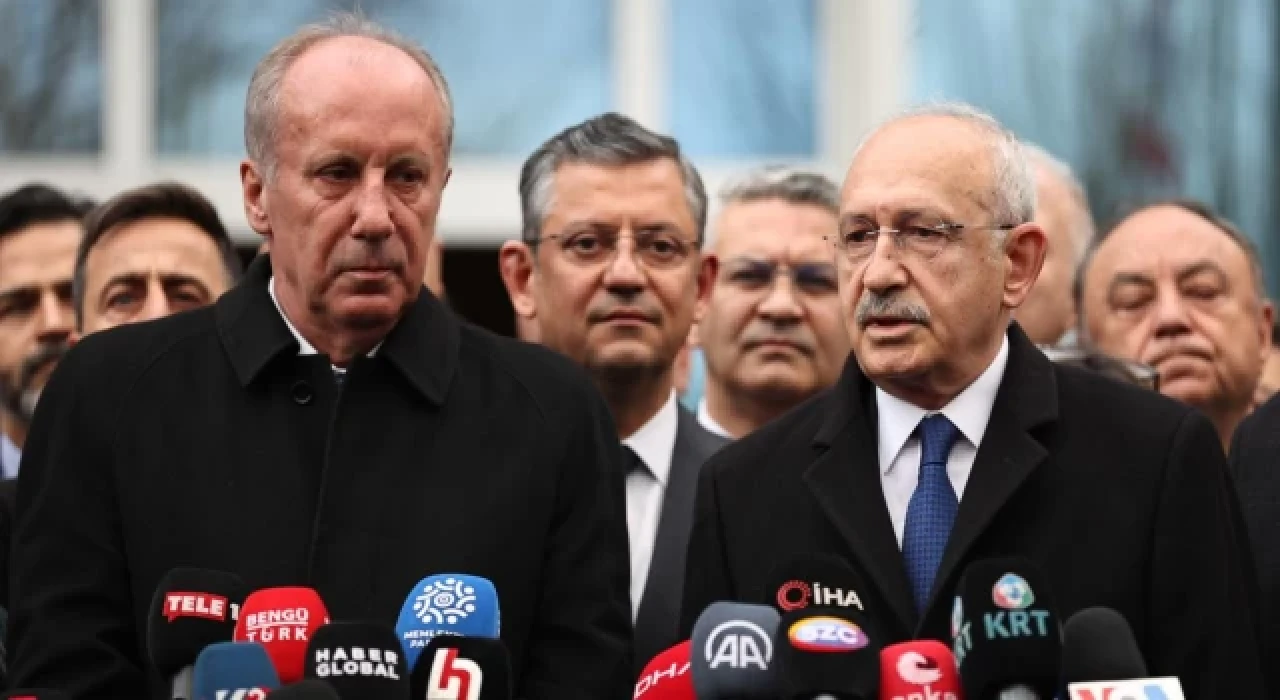 Muharrem İnce: Babacan ve Davutoğlu çıksın, Millet İttifakı'nı desteklerim