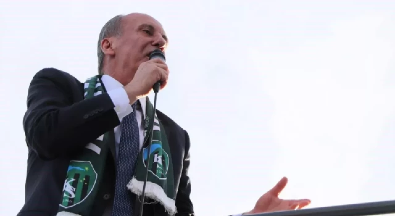 Muharrem İnce: Sayın Kılıçdaroğlu yanlış yaptı