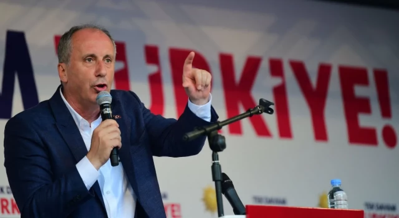 Muharrem İnce'den Erdoğan'a tebrik