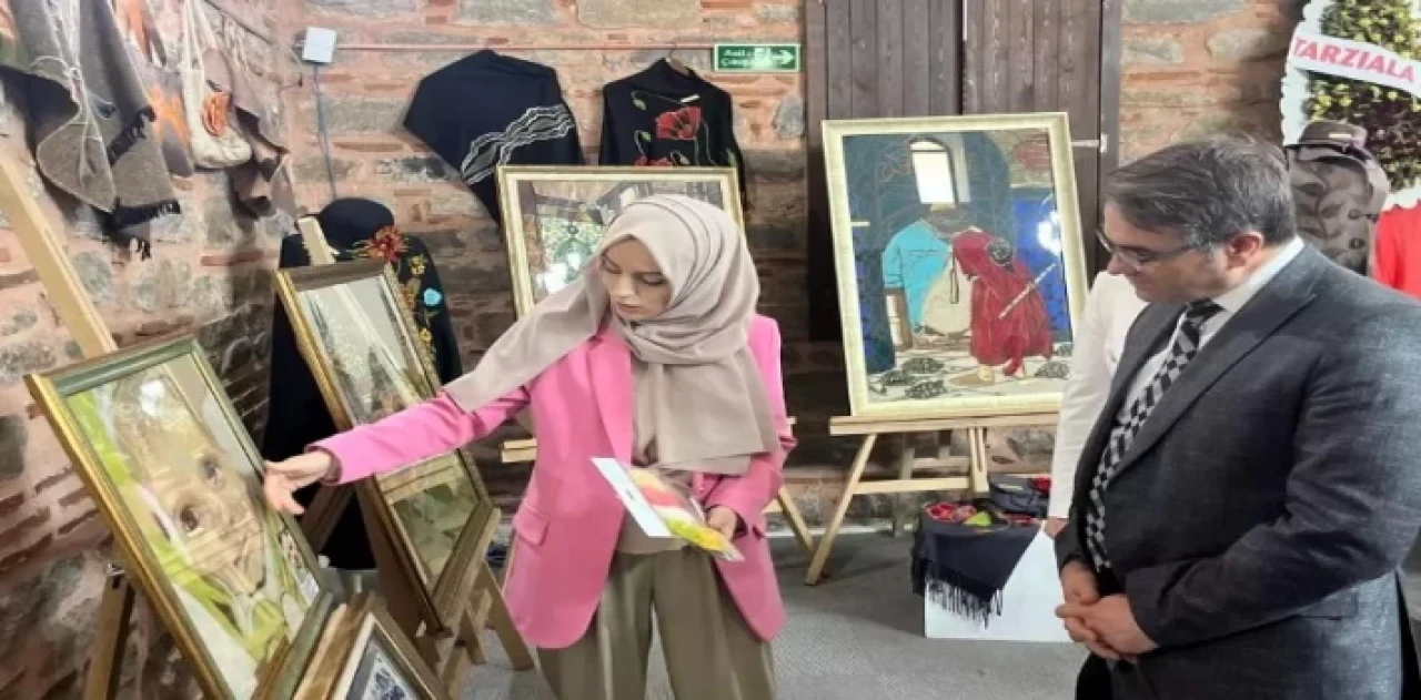 Yıldırım Halk Eğitimi Merkezi’nden Zümra sergisi