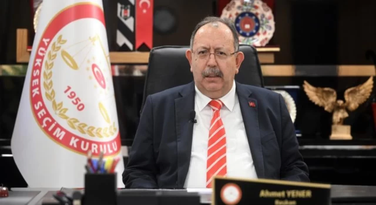 YSK Başkanı: Oy verme sürecinde herhangi bir olumsuzluk olmamıştır