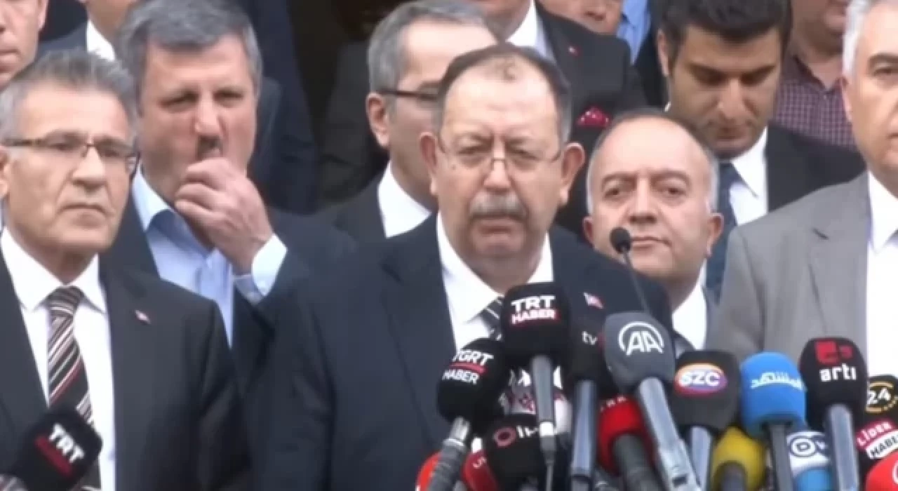 YSK Başkanı Yener: Yayın yasağını saat 18.30 itibariyle kaldırmış bulunmaktayız