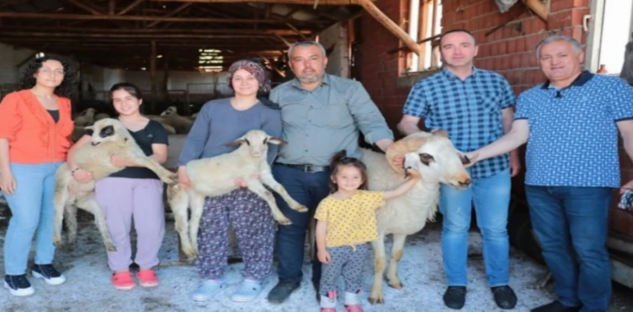 Çiftçiye ”koç” gibi destek