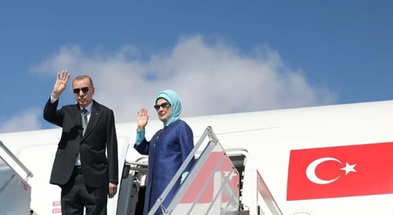 Cumhurbaşkanı Erdoğan, KKTC'ye gitti